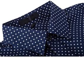 img 1 attached to 👕 Men's Clothing and Shirts with Printed Cotton Sleeves and Button Details by Uxcell