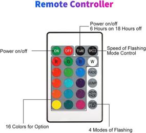 img 1 attached to 🌟 Willcrew Christmas Tree Topper with Remote Control Timer: 9 inch Waterproof Star Lights for Xmas Holiday Décor, Battery Operated LED Treetop Star Gift