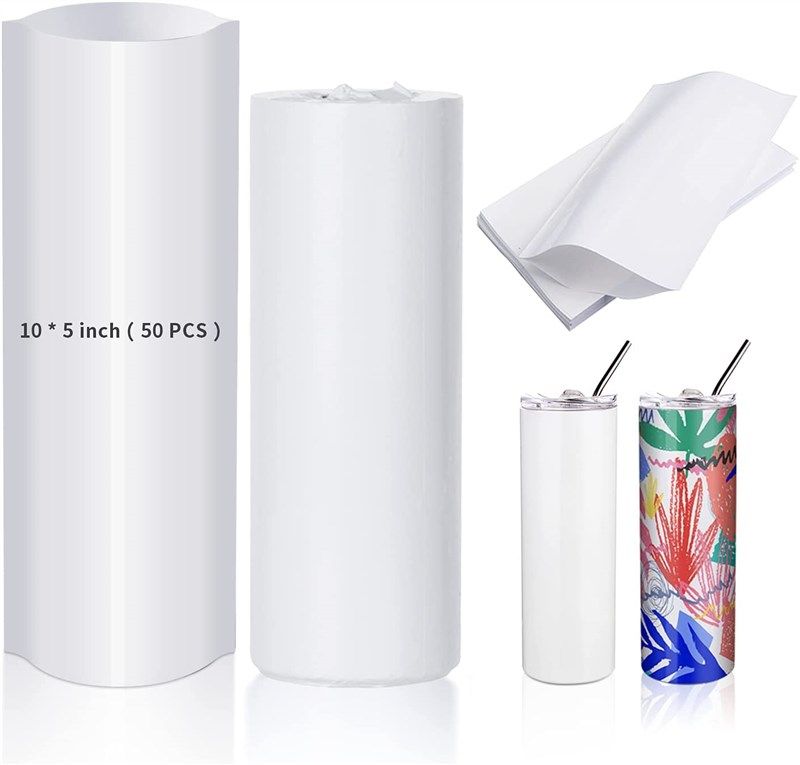 sublimation shrink sleeve tumbler transfer packaging & shipping supplies 로고