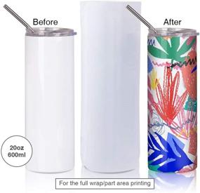 img 1 attached to 📦 Premium Sublimation Shrink Sleeve Tumbler Transfer Packaging & Shipping Supplies: Ensuring Optimum Protection and Delivery Excellence
