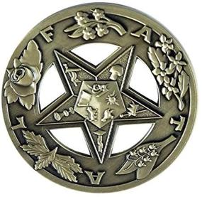 img 2 attached to Order Eastern Antique Masonic Emblem