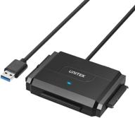 💻 sata/ide to usb 3.0 adapter by unitek - universal 2.5"/3.5" ide and sata hard drive adapter, support up to 10tb logo
