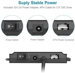 img 1 attached to 💻 Адаптер SATA/IDE to USB 3.0 от Unitek - Универсальный адаптер жесткого диска IDE и SATA размером 2.5" / 3.5", поддерживающий до 10 ТБ