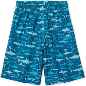 img 2 attached to 🩲 Stylish and Vibrant Speedo Length Boardshort: Medieval Printed Fashion for Boys