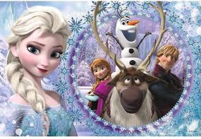 img 4 attached to 🎨 Набор для росписи с алмазами Elsa Princess 5D DIY для украшения стены - полное сверление кристальных стразов, рукоделие на холсте, 16"x12" - идеально подходит для взрослых и детей