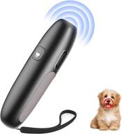 🐶 2-in-1 ultrasonic dog barking deterrent - anti barking device for dogs, portable handheld with 17 ft range, 2 frequency, led indicate, safe for indoor outdoor training and barking control logo