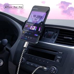 img 2 attached to Автомобильный аудиокабель MOOU Lightning с разъемом 3.5 мм, сертифицированный Apple, длиной 6.6 фута, совместимый с iPhone 13/13 Pro/13 Pro Max/12/12 Pro/12 Pro Max/11/11 Pro/X/XR/XS/SE/8P.