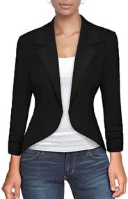 img 4 attached to Stylish Womens Casual Office Blazer JK1133 - Women's Clothing at its Finest