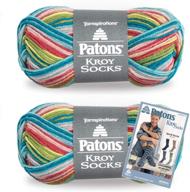 patons yarn 2 pack meadow stripes logo