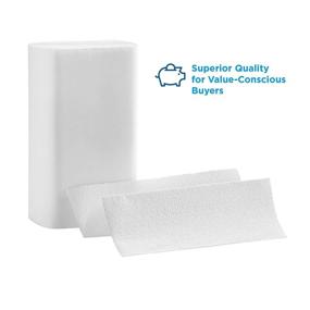 img 2 attached to Pacific Blue Select Multifold Premium 2-Ply Paper Towels by Georgia-Pacific (GP PRO) - White, 21000 Count, 125 Towels/Pack, 16 Packs/Case