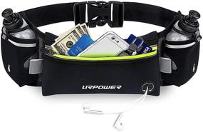 img 4 attached to URPOWER Upgraded Running Belt: Stay Hydrated with Water Bottle, Adjustable Straps, and Large Phone Holder!