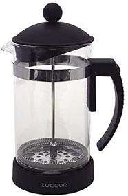 img 1 attached to ☕ ZUCCOR Milano Black Gourmet Coffee Maker - 32 oz - Heat Resistant Borosilicate Glass