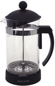 img 2 attached to ☕ ZUCCOR Milano Black Gourmet Coffee Maker - 32 oz - Heat Resistant Borosilicate Glass