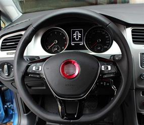 img 1 attached to Steering Center Emblem Volkswagen Passat