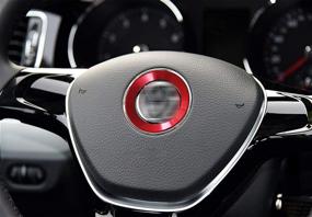 img 2 attached to Steering Center Emblem Volkswagen Passat