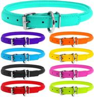 waudog rolled leather dog collar dogs in training & behavior aids logo