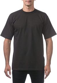 img 1 attached to 👕 Premium Pro Club Heavyweight Cotton T-Shirt for Long-lasting Comfort and Durability