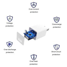 img 3 attached to 2-упаковка портативной зарядки для iPhone с кабелем USB to Lightning длиной 6 футов - быстрая зарядка и синхронизация данных для iPhone 12/11/11 Pro/Xs/XR/X/8/8Plus и других устройств