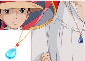 img 2 attached to Moving Castle Cosplay Earrings Necklace