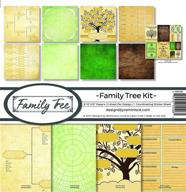 🌳 preserve precious memories with the reminisce family tree scrapbook collection kit! logo