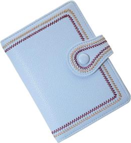 img 4 attached to Belsmi Passport Personalized Blocking Leather Travel Accessories