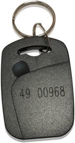 img 2 attached to 🔑 Pack of 100 Rectangle 26 Bit Proximity Key Fobs: Weigand Prox Keyfobs Compatible with ISOProx 1386 1326 H10301 Format Readers - Ideal for a Wide Range of Access Control Systems