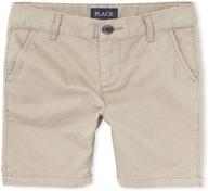 boys' clothing: children's place uniform stretch shorts logo