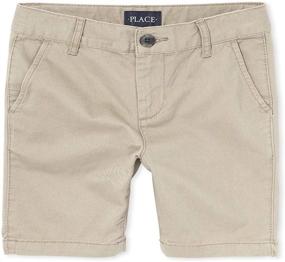 img 4 attached to Boys' Clothing: Children's Place Uniform Stretch Shorts