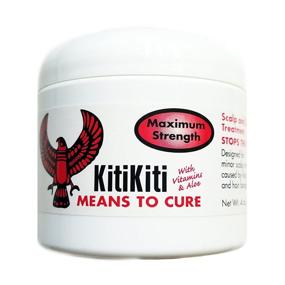 img 1 attached to Maximum Strength Kitikiti Scalp & Skin Treatment: 💪 4 Oz with Vitamin & Aloe for Effective Cure
