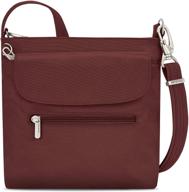 travelon anti-theft classic shoulder women's handbags & wallets with crossbody bags logo