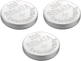 img 1 attached to 🕰️ Renata Watch Battery 399 or SR927SW (Swiss Made, 1.5V, Pack of 3)
