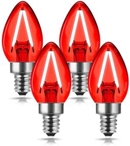 img 4 attached to 💡 Radiant Red LED Light Bulb: Illuminating Your Space with Vibrant Efficiency