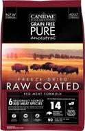 🐶 premium grain free canidae pure ancestral adult dry dog food logo