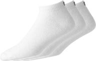 footjoy comfortsof sport 3-pack performance socks logo