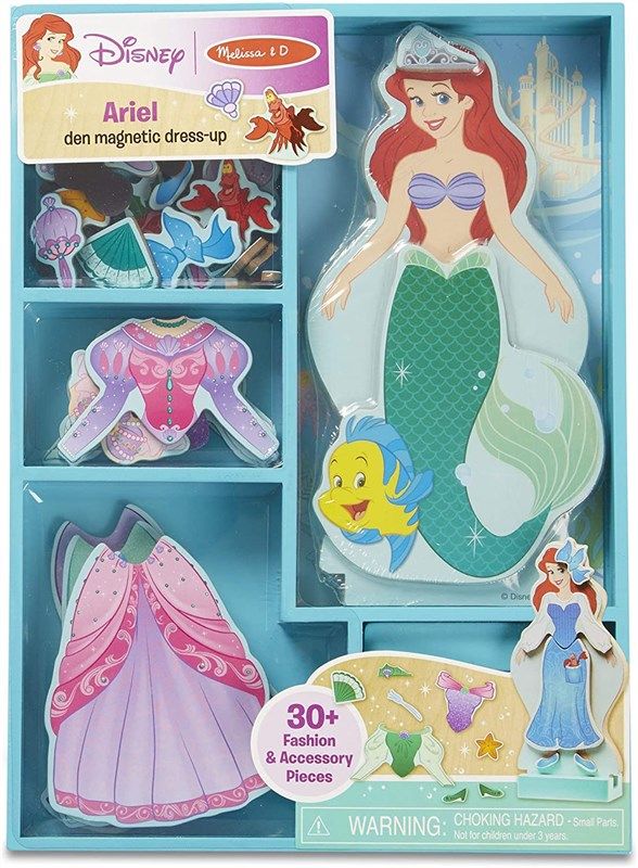 melissa doug magnetic dress up pretend dolls & accessories 로고