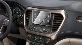 img 4 attached to Протектор для сенсорного экрана GMC Acadia 2020 2021 8 дюймов: HD-качество, защита от царапин, аксессуары для мультимедийного дисплея.