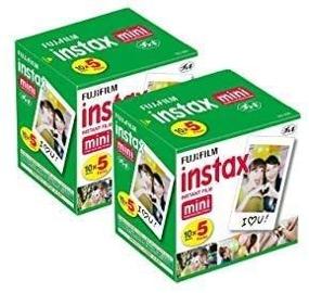 img 2 attached to 📸 Fujifilm Instax Mini Instant Film - 100 Sheets, 10 Sheets of 5 Pack × 2 Bundle