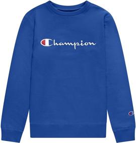 img 3 attached to 👕 Champion Classic Colors Sweatshirt Sweatpants: Stylish Boys' Clothing