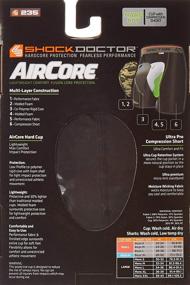 img 2 attached to Поддержка AirCore Hard Cup от Shock Doctor - идеально подходит для взрослых и молодежи.