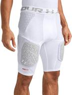 gameday armour 5 pad girdle yth blk логотип