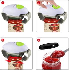 img 1 attached to 🔌 Electric Jar Opener for Seniors with Arthritis: A Convenient Solution for Weak Hands.