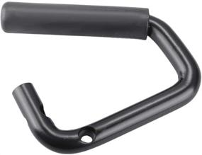 img 2 attached to 🚙 Black Anxingo Grab Handles for Jeep Wrangler JK Unlimited Sport Sahara Freedom Rubicon 2 & 4 Door 2007-2017, Front & Rear