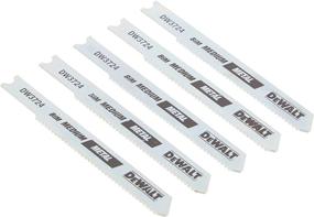 img 3 attached to Dewalt U-Shank Jigsaw Blades, 3-Inch, 18-TPI, 5-Pack - Ideal for Medium Metal Cutting (DW37245)