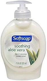 img 2 attached to 🧼 Softsoap Soothing Aloe Vera Hand Soap, 7.5 fl oz - Pack of 2