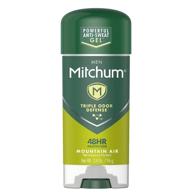 🏔️ mitchum clear gel deodorant: mountain air scent - 6 pack (3.4 oz each) logo