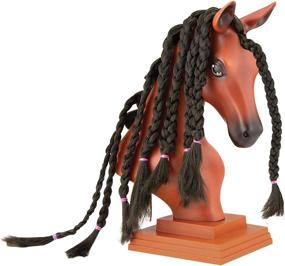 img 2 attached to Breyer Styling Extra Long Elastic Hair Bands 7403