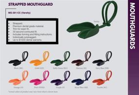 img 1 attached to Adams USA Sport Adult Varsity Mouthguard - Max Protection & Comfort