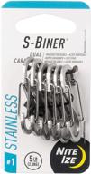 🔧 nite ize sb1-11-6r3 s-biner 1 stainless - versatile and durable multi-purpose tool логотип