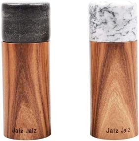 img 4 attached to 🌰 Jalz Wood Salt Pepper Grinder