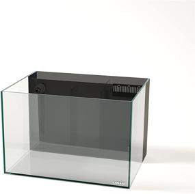 img 4 attached to LANDEN Ultra Clear Glass Rimless Low Iron Aquarium Tank with Rear Filtration Chamber - Ideal for Saltwater and Freshwater, Crafted from All-Glass Materials